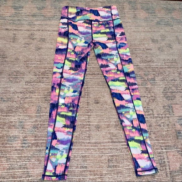 VSX Knockout Leggings - Multicolor Abstract - Size Small - Picture 3 of 5